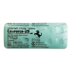 Cenforce 25mg (Sildenafil Citrate)